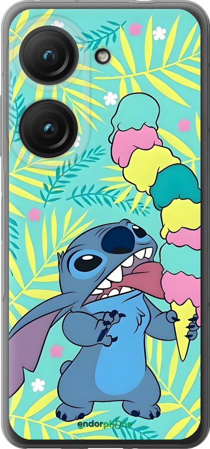 Силиконовый чехол Стич для Asus Zenfone 9 - 6361u-2842 изображение 