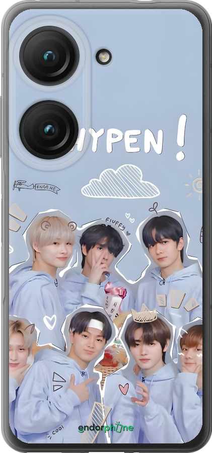 Силиконовый чехол Энхайпен для Asus Zenfone 9 - 6362u-2842 изображение 