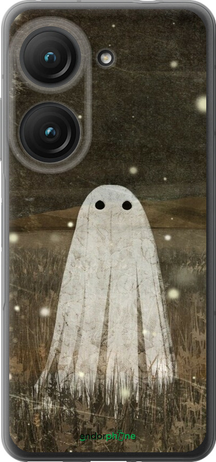 Силиконовый чехол Привидение и светлячки для Asus Zenfone 9 - 6406u-2842 изображение 