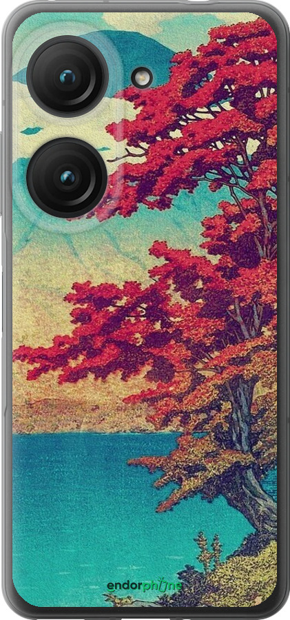 Силиконовый чехол С изображением природы для Asus Zenfone 9 - 6469u-2842 изображение 