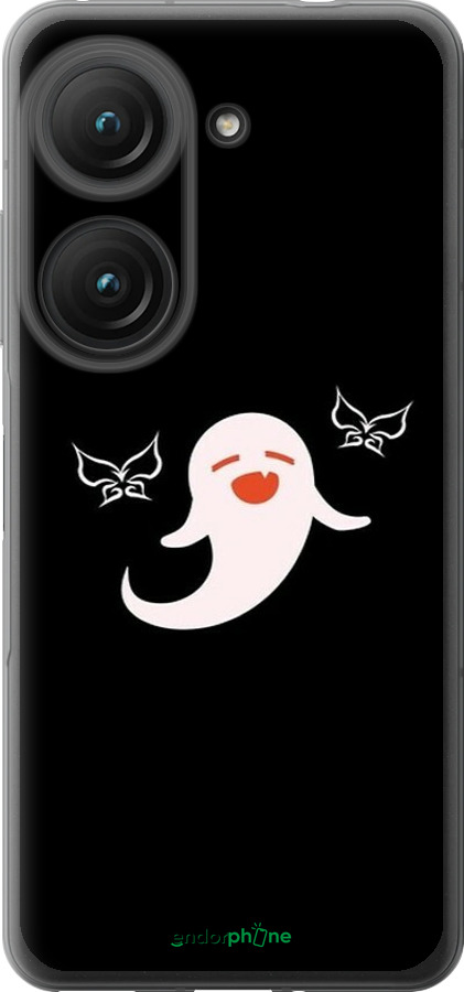 Силиконовый чехол Genshin Impact Ху Тао Искусство духа-призрака для Asus Zenfone 9 - 6534u-2842 изображение 