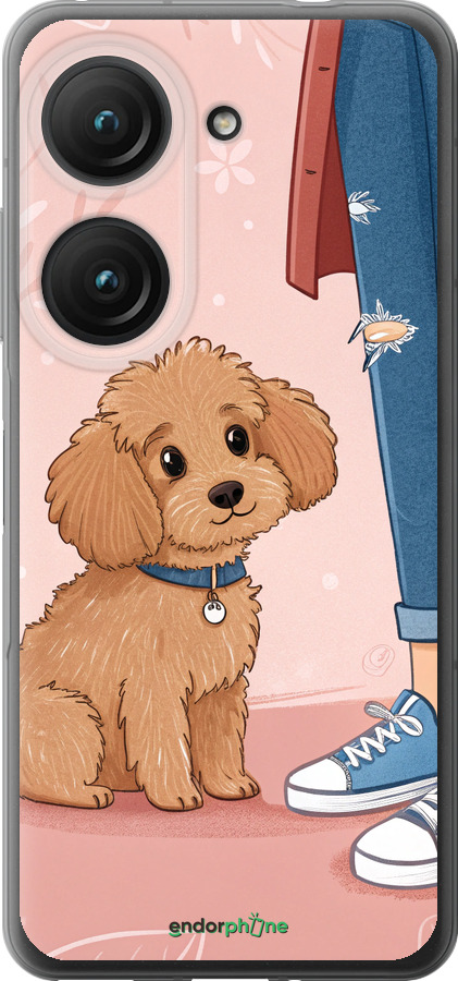 Силиконовый чехол Мальтипу 3 для Asus Zenfone 9 - 6706u-2842 изображение 