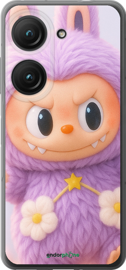 Силіконовий чехол Лабубу для Asus Zenfone 9 - 6708u-2842 изображение 