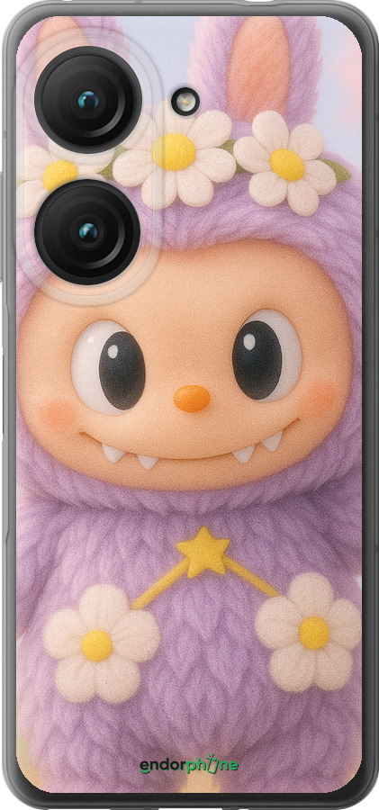 Силиконовый чехол Лабубу 1 для Asus Zenfone 9 - 6709u-2842 изображение 