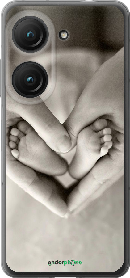 Силиконовый чехол Любовь для Asus Zenfone 9 - 699u-2842 изображение 