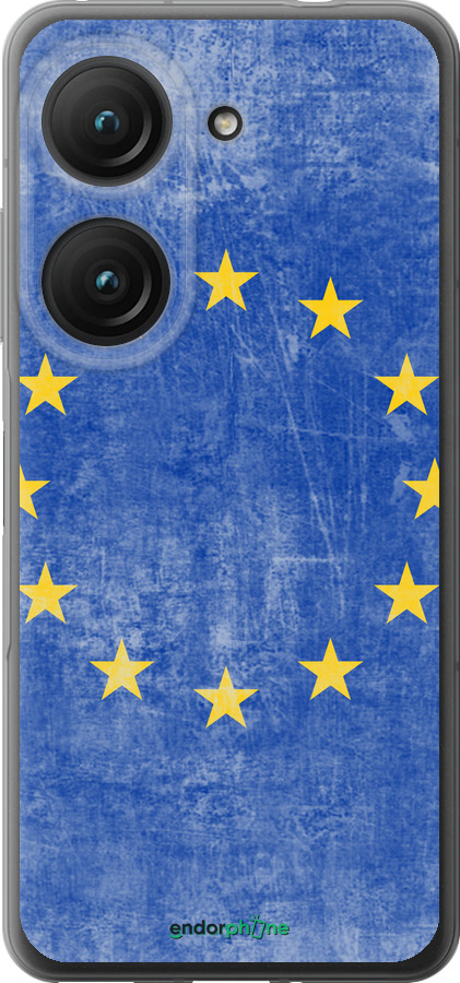Силиконовый чехол Евросоюз 4 для Asus Zenfone 9 - 765u-2842 изображение 
