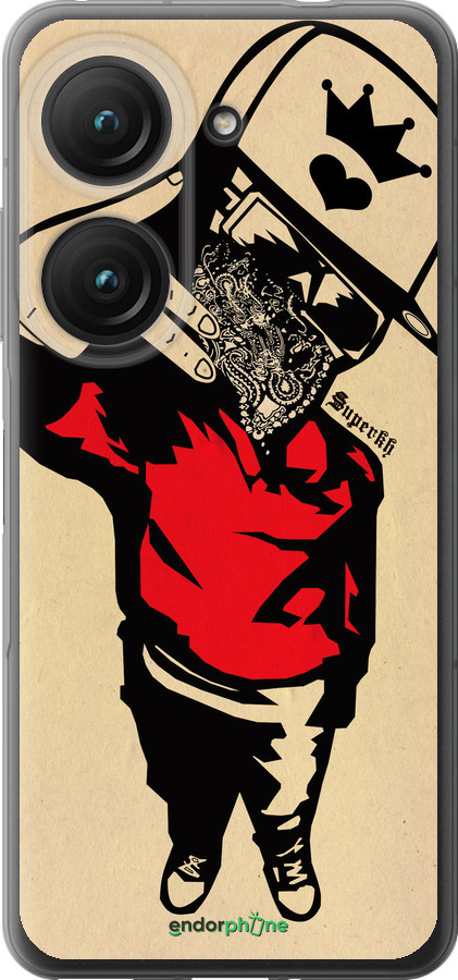 Силиконовый чехол Swag. Super для Asus Zenfone 9 - 808u-2842 изображение 