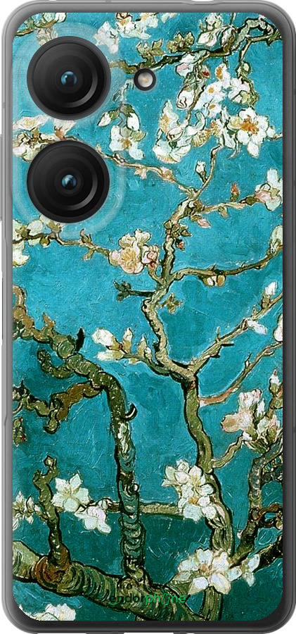 Силиконовый чехол Винсент Ван Гог. Сакура для Asus Zenfone 9 - 841u-2842 изображение 