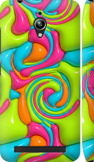 3D пластиковый матовый чехол 'Y2K Jelly Dream' для Asus Zenfone Go ZC500TG изображение 3