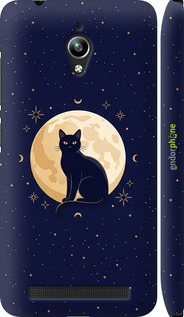 3D пластиковый матовый чехол Cute Cat Celestial/Witchy для Asus Zenfone Go ZC500TG - 6787m-160 изображение 