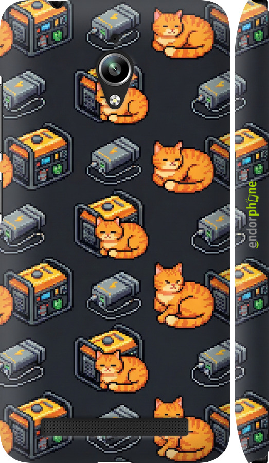 3D пластиковый матовый чехол Autonomous Zone для Asus Zenfone Go ZC500TG - 6771m-160 изображение 