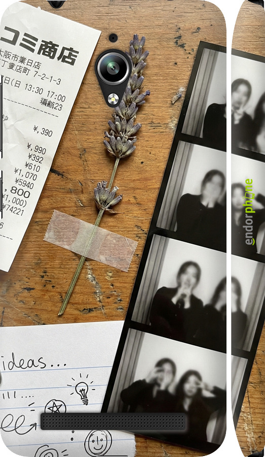 3D пластиковый матовый чехол Aesthetic Scrapbook Collage для Asus Zenfone Go ZC500TG - 6773m-160 изображение 