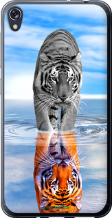 Силіконовий чехол Тигр для Asus ZENFONE Live ZB501KL - 6016u-1128 изображение 