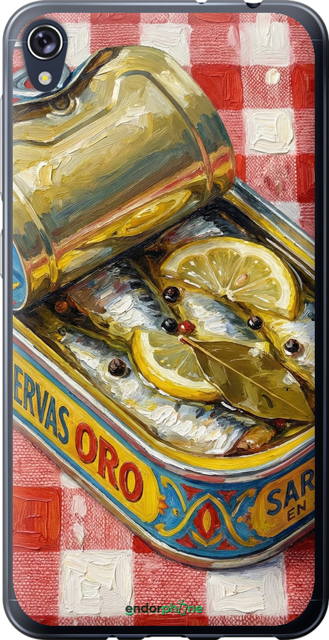Силиконовый чехол Vintage Sardine Tin Phone для Asus ZENFONE Live ZB501KL - 6772u-1128 изображение 