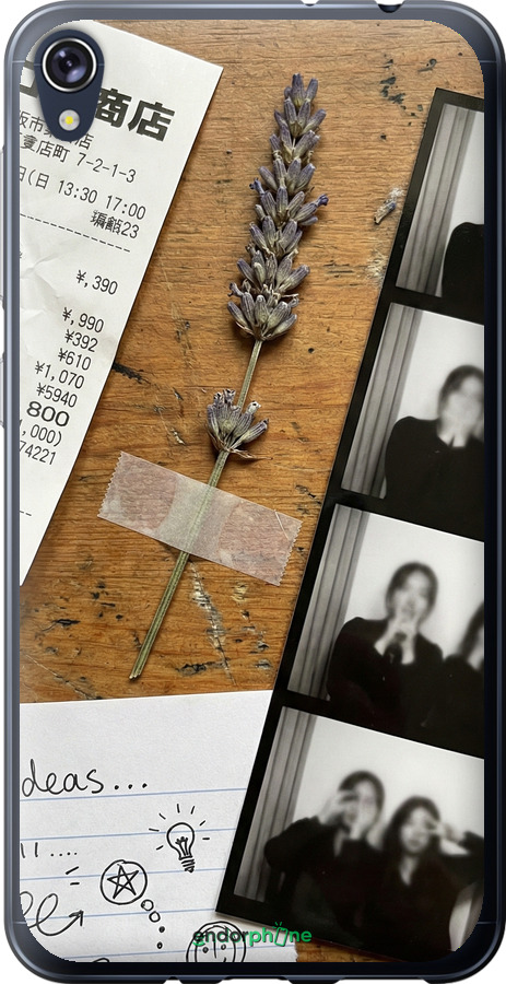 Силиконовый чехол Aesthetic Scrapbook Collage для Asus ZENFONE Live ZB501KL - 6773u-1128 изображение 