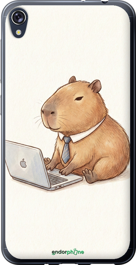 Силіконовий чехол Funny Capybara CEO Working для Asus ZENFONE Live ZB501KL - 6777u-1128 изображение 