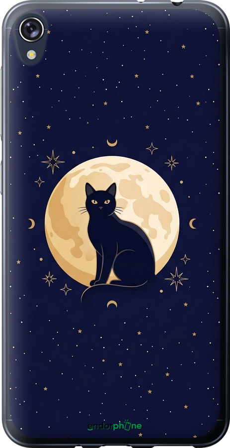 Силиконовый чехол Cute Cat Celestial/Witchy для Asus ZENFONE Live ZB501KL - 6787u-1128 изображение 