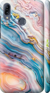 3D пластиковий матовий чехол Мрамор красивый для Asus Zenfone Max M2 ZB633KL - 6376m-1629 изображение 