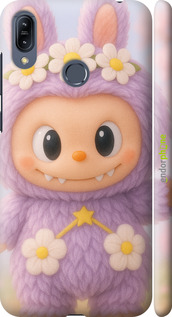 3D пластиковый матовый чехол Лабубу 1 для Asus Zenfone Max M2 ZB633KL - 6709m-1629 изображение 