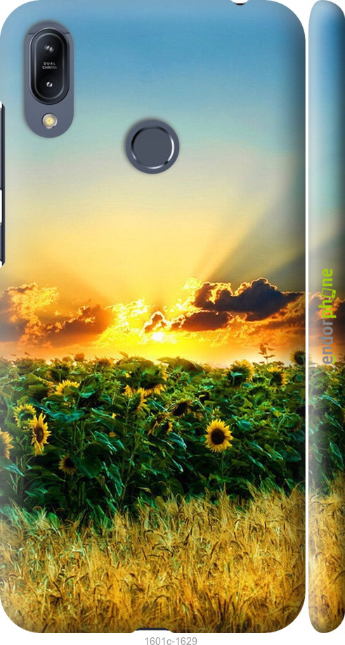 

3D пластиковий матовий чохол "Україна" для Asus Zenfone Max M2 ZB633KL