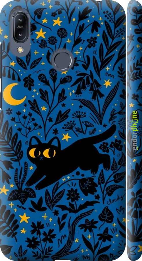 3D пластиковий матовий чехол Літня ніч для Asus Zenfone Max M2 ZB633KL - 6472m-1629 изображение 