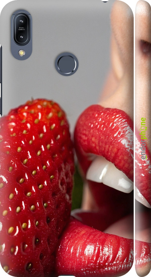 3D пластиковый матовый чехол Наслаждение для Asus Zenfone Max M2 ZB633KL - 6701m-1629 изображение 