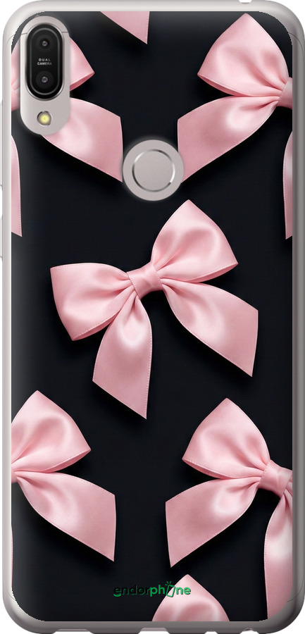 Силиконовый чехол Coquette Ribbons Dark Coquette для Asus ZenFone Max Pro M1 ZB602KL - 6767u-1647 изображение 