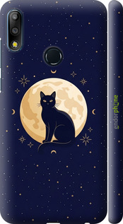3D пластиковий матовий чехол Cute Cat Celestial/Witchy для Asus Zenfone Max Pro M2 ZB631KL - 6787m-1641 изображение 