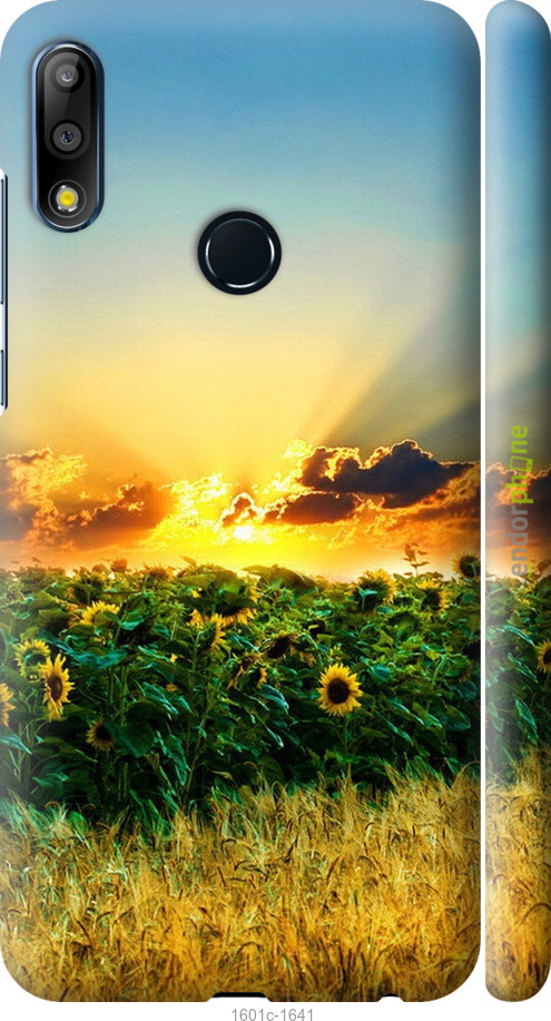 

3D пластиковий матовий чохол "Україна" для Asus Zenfone Max Pro M2 ZB631KL