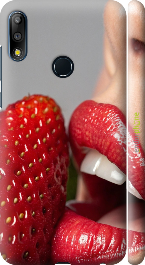 3D пластиковий матовий чехол Насолода для Asus Zenfone Max Pro M2 ZB631KL - 6701m-1641 изображение 