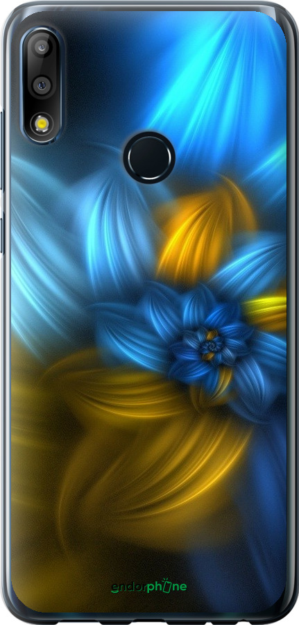 

Силіконовий чохол "Візерунок 46" для Asus Zenfone Max Pro M2 ZB631KL, Синій