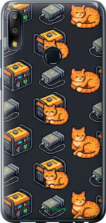 Силиконовый чехол Autonomous Zone для Asus Zenfone Max Pro M2 ZB631KL - 6771u-1641 изображение 