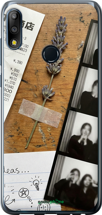 Силиконовый чехол Aesthetic Scrapbook Collage для Asus Zenfone Max Pro M2 ZB631KL - 6773u-1641 изображение 