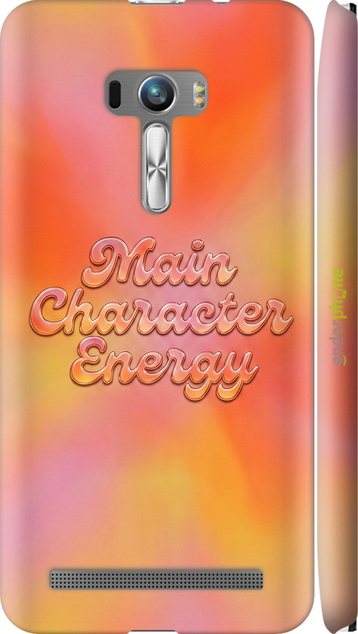 3D пластиковый матовый чехол Aura Gradient Main Character Energy Aesthetic Y2K для Asus ZenFone Selfie ZD551KL - 6783m-116 изображение 