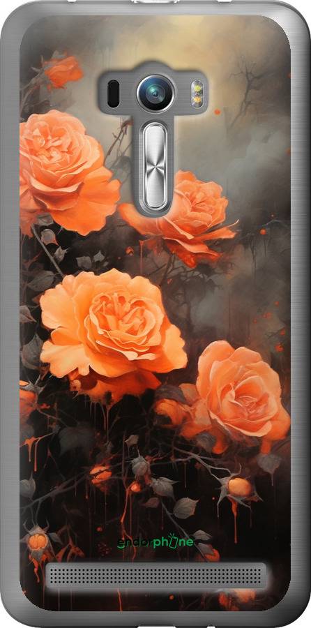 2D пластиковий чехол Оранжеві троянди для Asus ZenFone Selfie ZD551KL - 5944t-116 изображение 