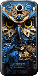 Силиконовый чехол Сова v2 для Doogee Y100X - 5649u-1109 изображение 