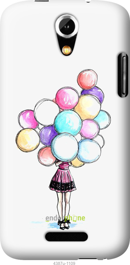 Силіконовий чехол Кульки для Doogee Y100X - 4387u-1109 изображение 