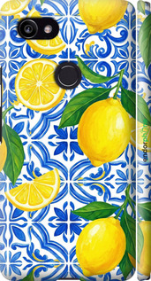 3D пластиковый матовый чехол Grocery Girl Italian Summer для Google PixeL 2 XL - 6766m-1643 изображение 