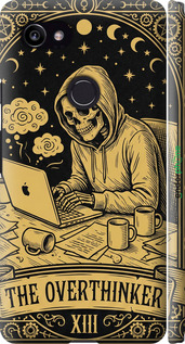 3D пластиковый матовый чехол 'The Overthinker' для Google PixeL 2 XL изображение 1