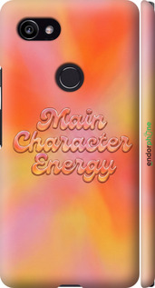 3D пластиковый матовый чехол 'Aura Gradient Main Character Energy Aesthetic Y2K' для Google PixeL 2 XL изображение 9