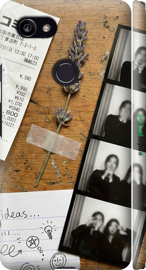 3D пластиковый матовый чехол Aesthetic Scrapbook Collage для Google PixeL 2 XL - 6773m-1643 изображение 