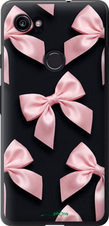 2D пластиковый чехол Coquette Ribbons Dark Coquette для Google PixeL 2 XL - 6767t-1643 изображение 