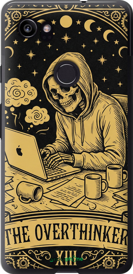 2D пластиковий чехол The Overthinker для Google PixeL 2 XL - 6774t-1643 изображение 