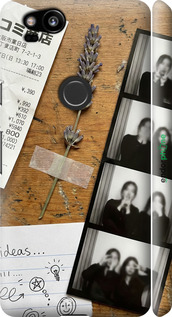 3D пластиковый матовый чехол Aesthetic Scrapbook Collage для Google Pixel 2 - 6773m-1075 изображение 