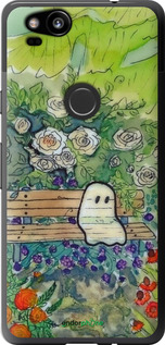2D пластиковый чехол Грустное привидение для Google Pixel 2 - 6403t-1075 изображение 