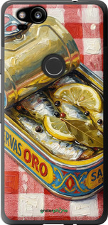 2D пластиковый чехол Vintage Sardine Tin Phone для Google Pixel 2 - 6772t-1075 изображение 