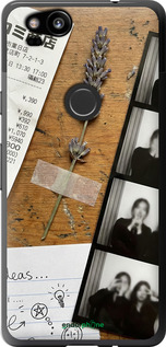 2D пластиковый чехол Aesthetic Scrapbook Collage для Google Pixel 2 - 6773t-1075 изображение 