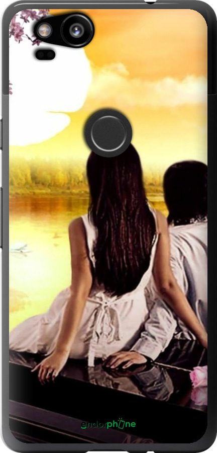 2D пластиковый чехол Sunset для Google Pixel 2 - 6607t-1075 изображение 