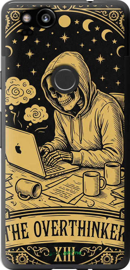 2D пластиковый чехол The Overthinker для Google Pixel 2 - 6774t-1075 изображение 