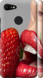 3D пластиковий матовий чехол Насолода для Google Pixel 3 XL - 6701m-1523 изображение 